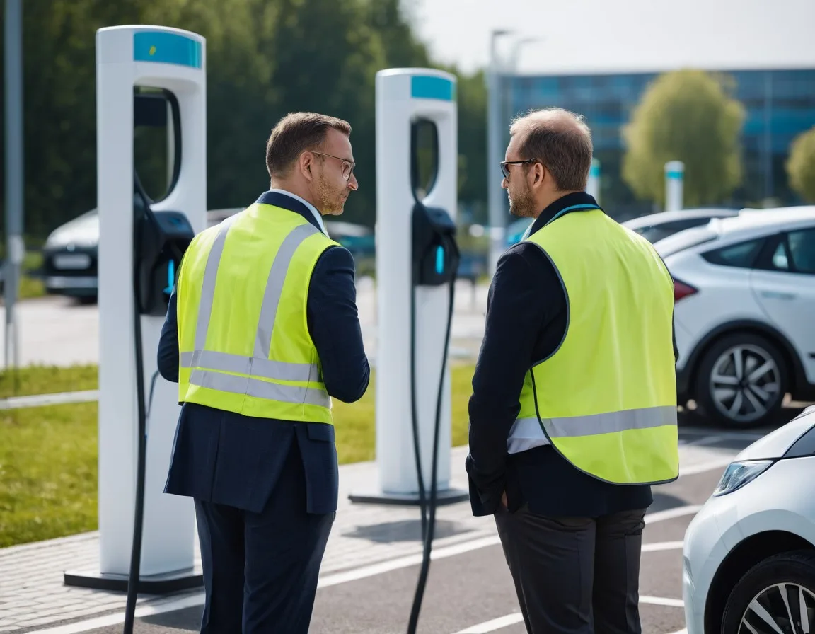 Borne de recharge, entreprise