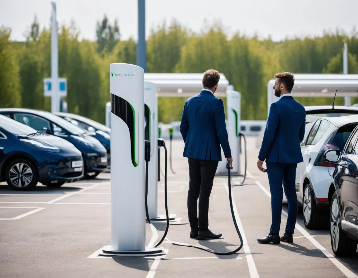 Bornes de recharge, parking pro